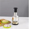Manual Garlic Chopper Press - Stainless Steel Food Mincer