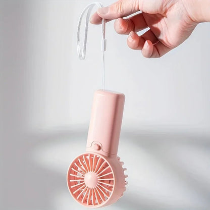 Pocket Size Low Noise Small Electric Fan Student Gift Outdoor Fan