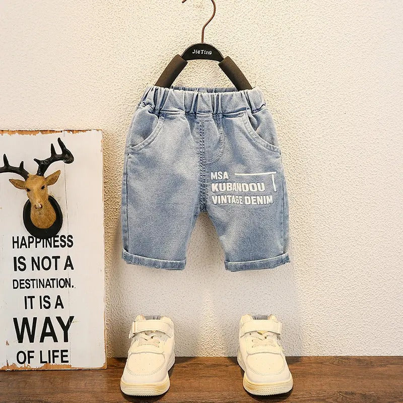 New Summer Baby Boy Kids Clothes Children Clothing Suit Tops