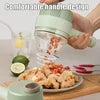 Herb Garlic Chopper - Electric Food Mincer Cutter Dicer