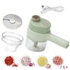 Herb Garlic Chopper - Electric Food Mincer Cutter Dicer